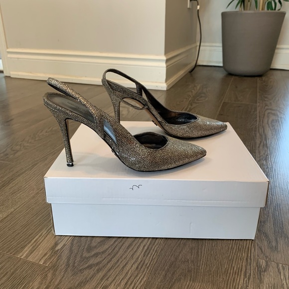 Michael Kors sparkle stilettos heel sandals - Picture 2 of 10